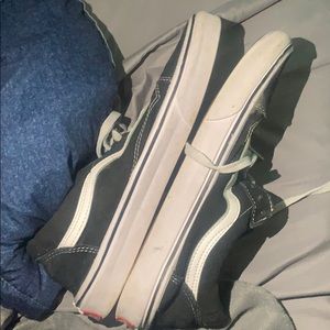 Old schools black and white men’s vans